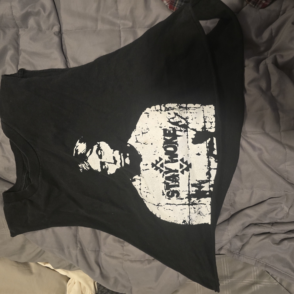 Black Graphic Men's Shirt